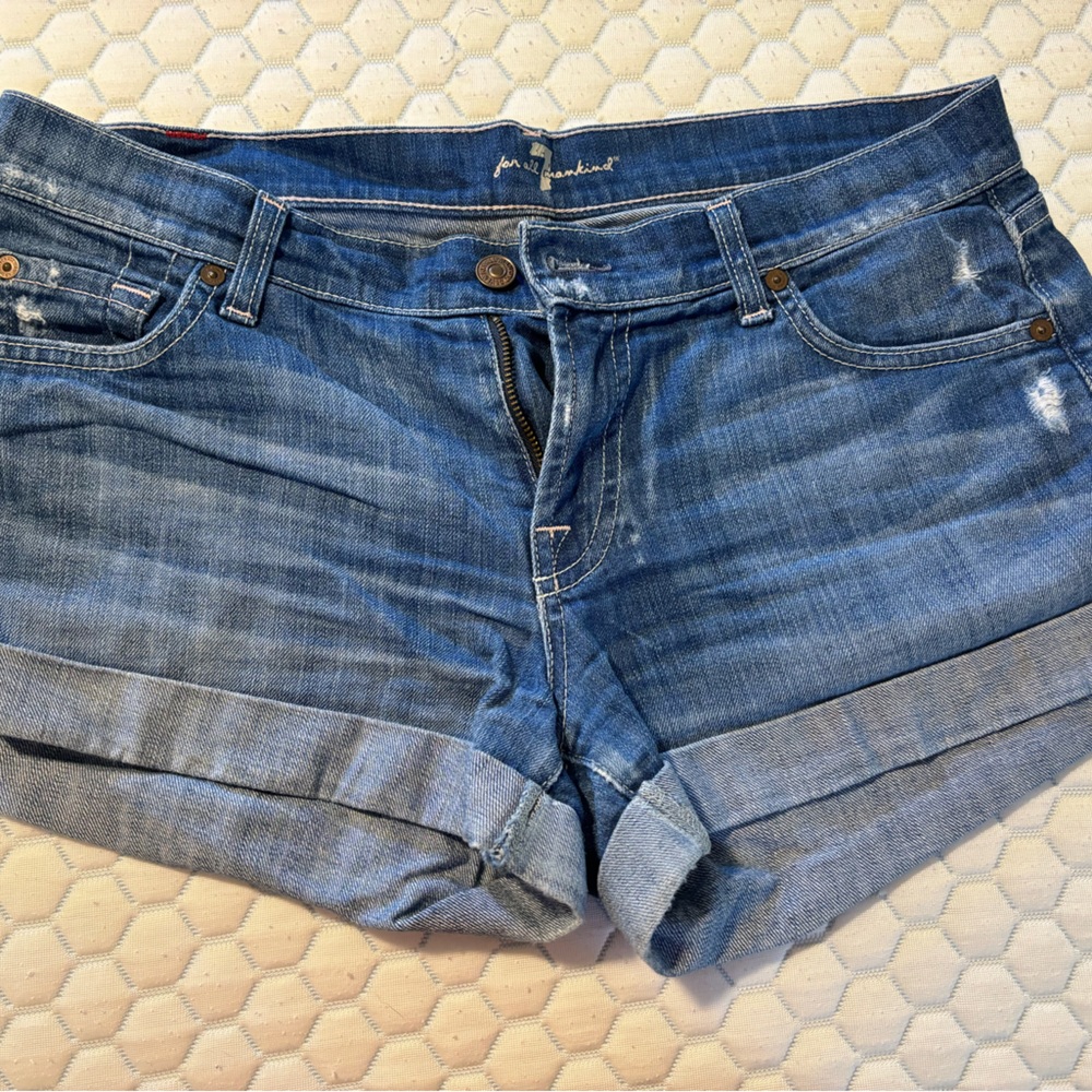 7 for all Mankind Jean shorts